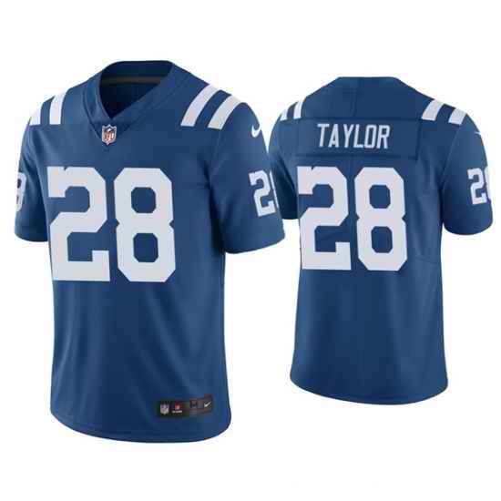 Men Indianapolis Colts #28 Jonathan Taylor Blue Stitched Jersey->las vegas raiders->NFL Jersey