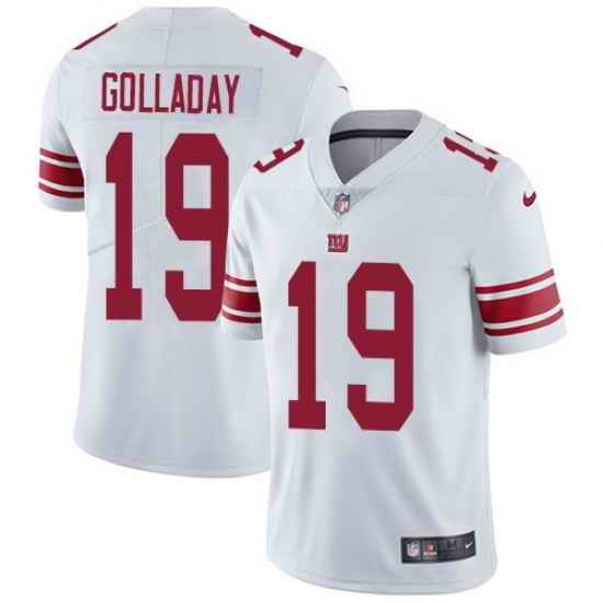 Youth Nike New York Giants #19 Kenny Golladay White Stitched NFL Vapor Untouchable Limited Jersey->youth nfl jersey->Youth Jersey