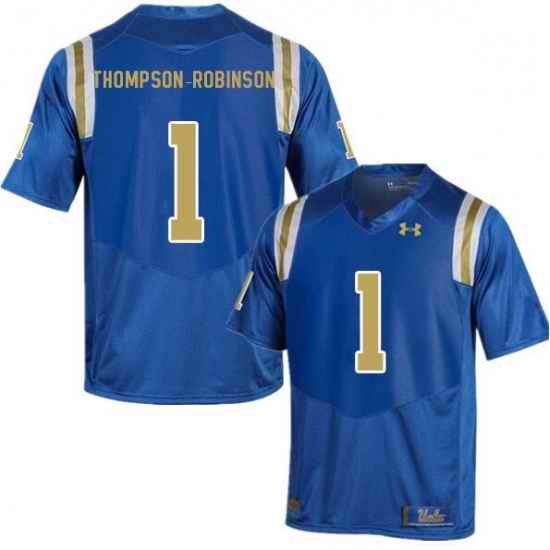 UCLA Thompson Robinson Blue Jersey->alabama crimson tide->NCAA Jersey