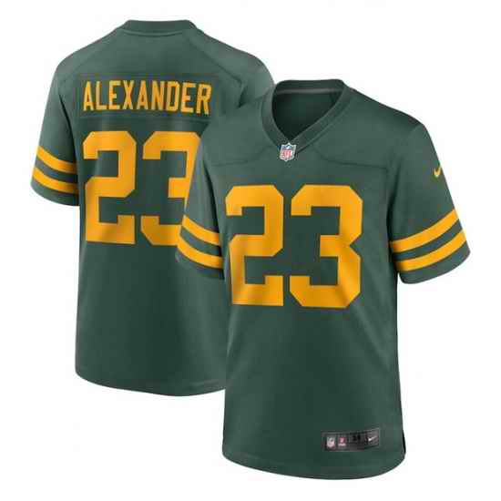 Men Green Bay Packers #23 Jaire Alexander 2021 Green Legend Stitched Football Jersey->denver broncos->NFL Jersey