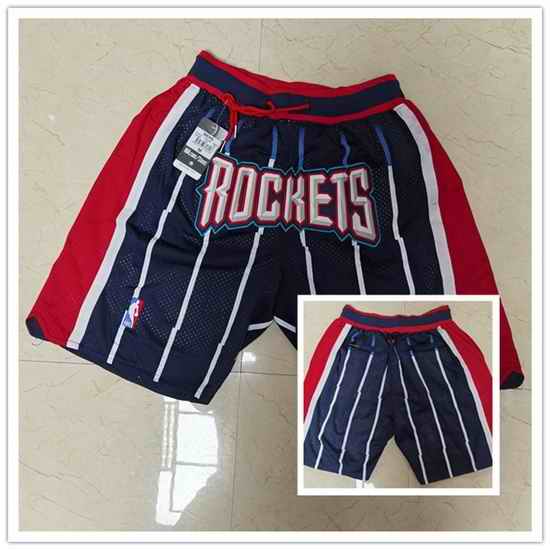 Houston Rockets Basketball Shorts 001->nba shorts->NBA Jersey