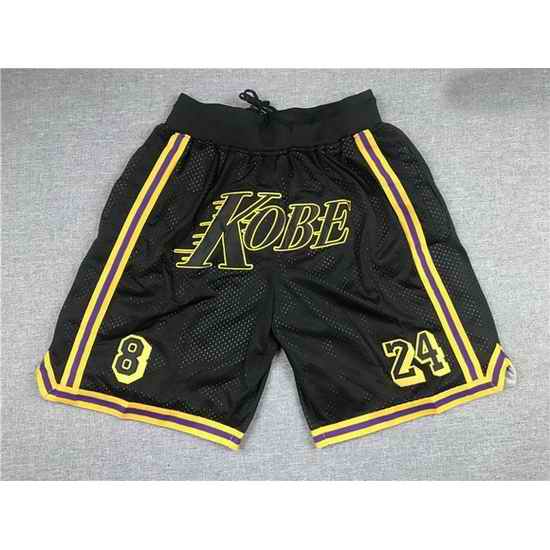 Los Angeles Lakers Basketball Shorts 021->nba shorts->NBA Jersey
