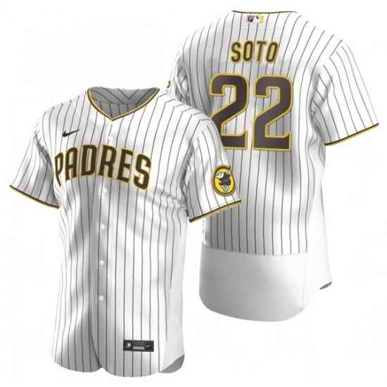 Men San Diego Padres #22 Juan Soto White Flex Base Stitched Baseball Jersey->seattle mariners->MLB Jersey