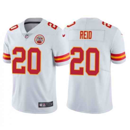 Men's Kansas City Chiefs #20 Justin Reid White Vapor Untouchable Limited Stitched Jersey->kansas city chiefs->NFL Jersey