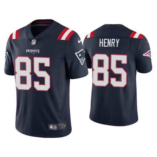 Youth New England Patriots #85 Hunter Henry 2021 Navy Vapor Untouchable Limited Stitched Jersey->youth nfl jersey->Youth Jersey