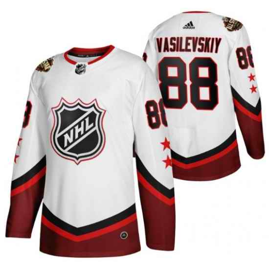 Men Tampa Bay Lightning #88 Andrei Vasilevskiy 2022 All Star White Stitched Jers->tampa bay lightning->NHL Jersey