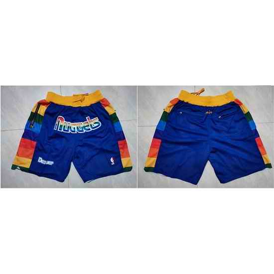 Denver Nuggets Basketball Shorts 007->nba shorts->NBA Jersey