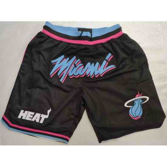 Miami Heat Basketball Shorts 023->nba shorts->NBA Jersey