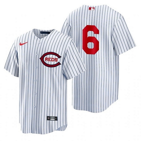 Men Cincinnati Reds #6 Jonathan India 2022 White Field Of Dreams Stitched Baseball Jersey->chicago cubs->MLB Jersey
