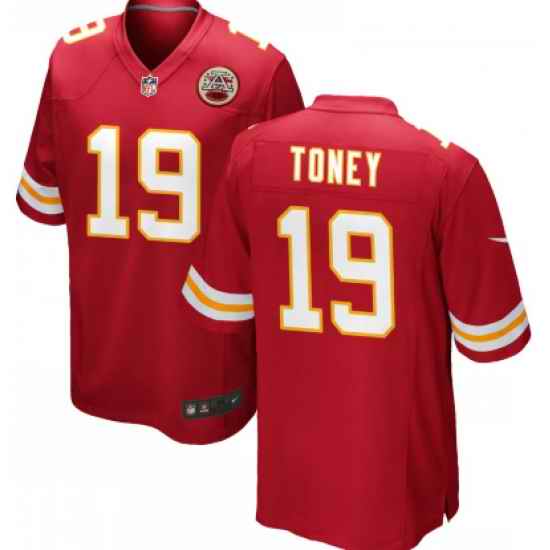 Men Kansas City Chiefs Kadarius Toney Red Vapor Limited Jersey->las vegas raiders->NFL Jersey