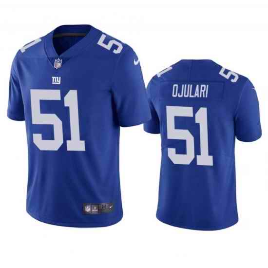 Youth New York Giants #51 Azeez Ojulari Blue Vapor Untouchable Limited Stitched Jersey->youth nfl jersey->Youth Jersey