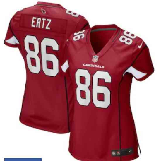 Women Arizona Cardinals #86 Zach Ertz Red Vapor Limited Jersey->carolina panthers->NFL Jersey