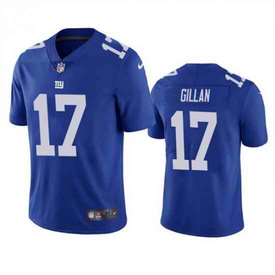Men's New York Giants #17 Jamie Gillan Blue Vapor Untouchable Limited Stitched Jersey->new england patriots->NFL Jersey
