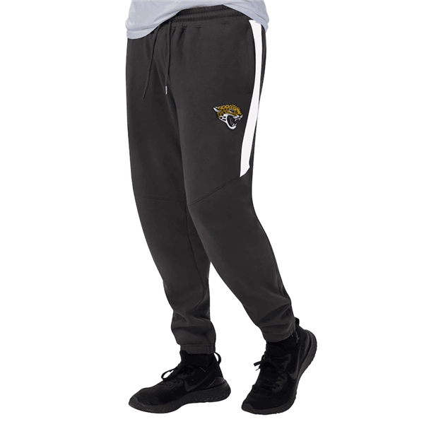 Men's Jacksonville Jaguars Starter Black/White Goal Post Fleece Pants->green bay packers->NFL Jersey