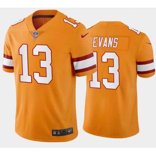 Men's Tampa Bay Buccaneers #13 Mike Evans Orange Vapor Untouchable Limited Stitched Jersey->tennessee titans->NFL Jersey