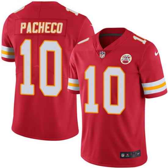 Men Kansas City Chiefs #10 Isiah Pacheco Red Vapor Untouchable Limited Stitched Football Jersey->denver broncos->NFL Jersey