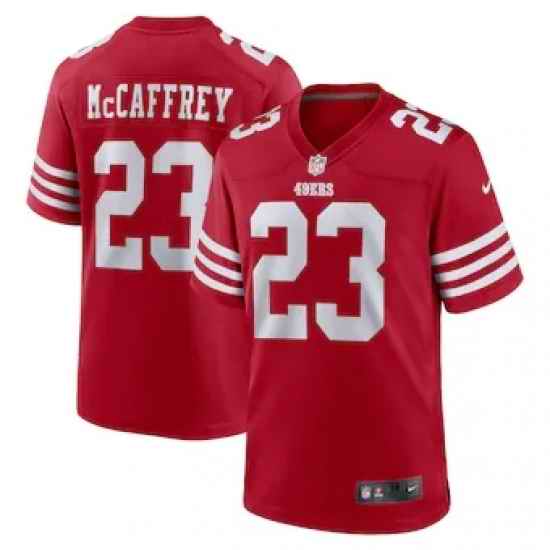 Youth San Francisco 49ers Christian McCaffrey Nike Red Vapor Untouchable Stitched Jersey->philadelphia eagles->NFL Jersey