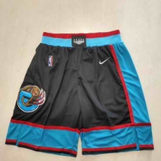 Men Memphis Grizzlies Black New Shorts->nba shorts->NBA Jersey