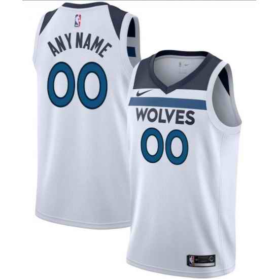 Men Women Youth Toddler Minnesota Timberwolves Custom Nike NBA Stitched Jersey->customized nba jersey->Custom Jersey