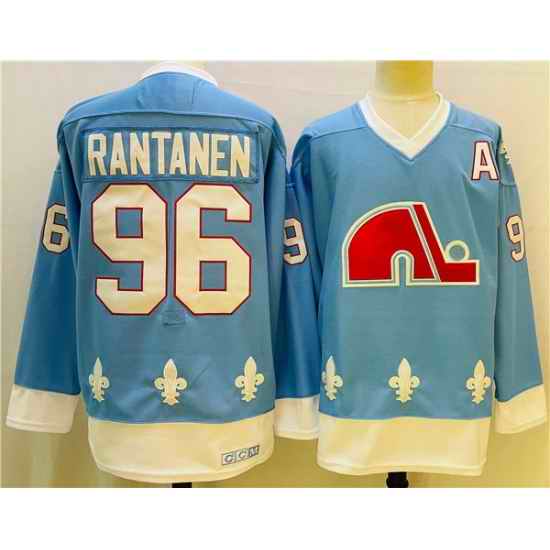 Men Colorado Avalanche #96 Mikko Rantanen Blue Stitched Jersey->new york rangers->NHL Jersey