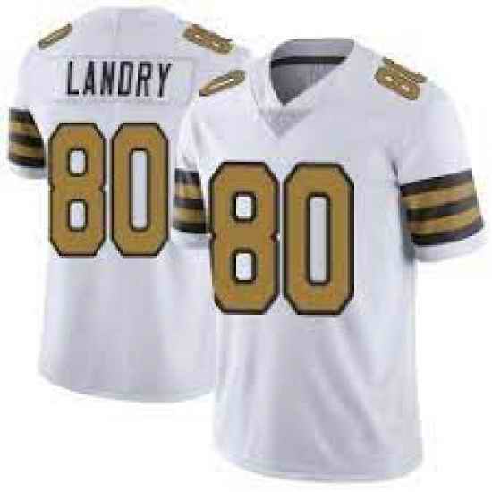Men Nike New Orleans Saints Jarvis Landry  Legend White Color Rush Jersey->new orleans saints->NFL Jersey