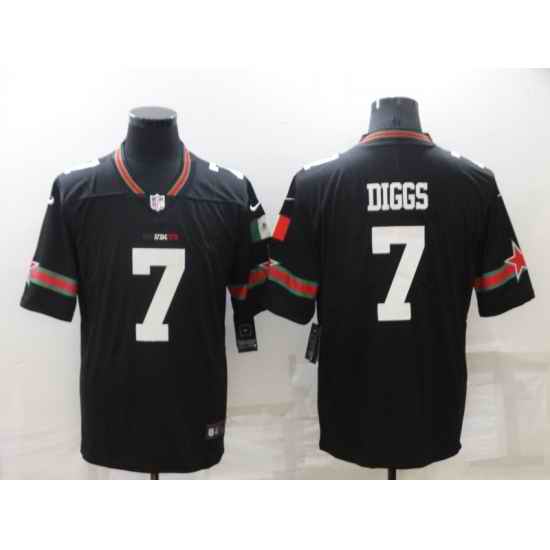 Men Dallas Cowboys #7 Trevon Diggs Mexico Version Vapor Limited Stitched NFL Jersey->las vegas raiders->NFL Jersey