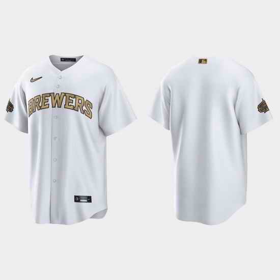 Men Milwaukee Brewers 2022 Mlb All Star Game White  Jersey->2022 all star->MLB Jersey