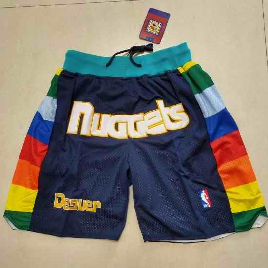 Denver Nuggets Basketball Shorts 015->nba shorts->NBA Jersey