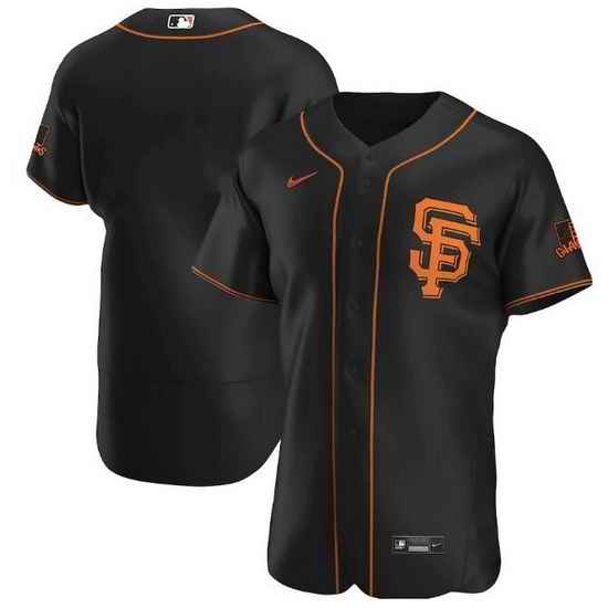 Men San Francisco New York Giants Blank Black Flex Base Stitched Jerse->tampa bay rays->MLB Jersey