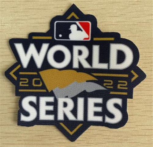 2022 MLB Baseball World Series Patch->cincinnati reds->MLB Jersey