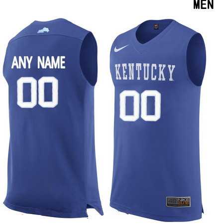 Women%27s Kentucky Wildcats Custom Royal Blue College Basketball Jersey->customized ncaa jersey->Custom Jersey