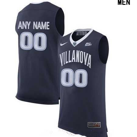 Women%27s Villanova Wildcats Custom Nike Navy Blue College Basketball Jersey->customized ncaa jersey->Custom Jersey