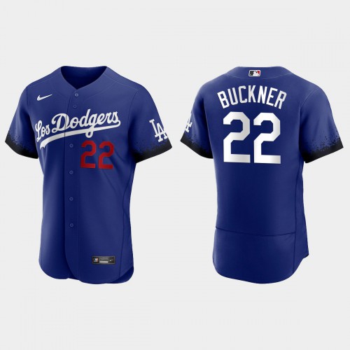 Los Angeles Los Angeles Dodgers #22 Bill Buckner Nike Men’s 2021 City Connect Authentic MLB Jersey Royal Men’s->women mlb jersey->Women Jersey