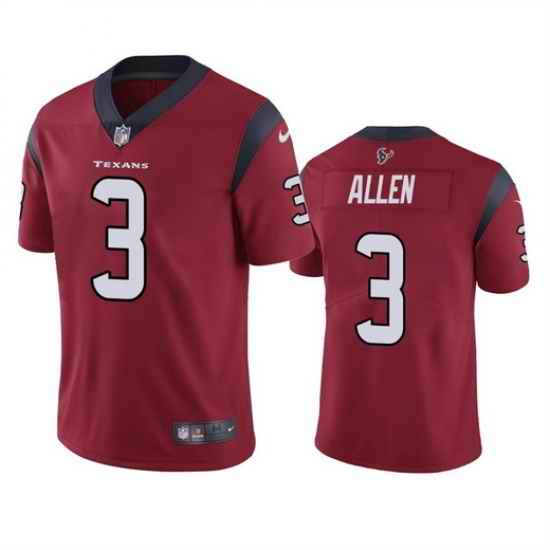 Men Houston Texans #3 Kyle Allen Red Vapor Untouchable Limited Stitched Jersey->green bay packers->NFL Jersey