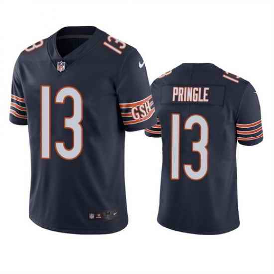 Men Chicago Bears #13 Byron Pringle Navy Vapor Untouchable Limited Stitched Football Jersey->buffalo bills->NFL Jersey