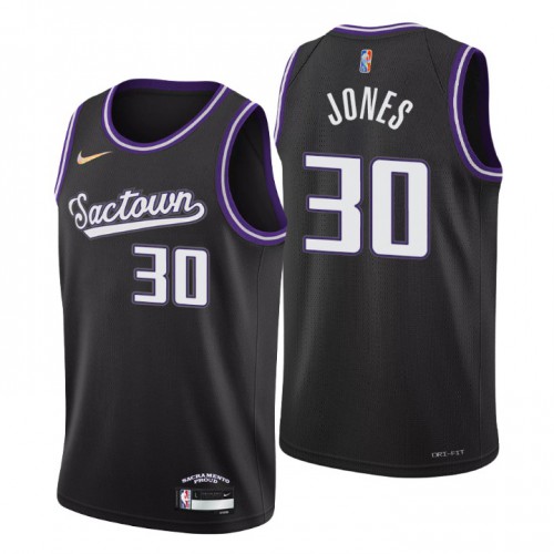 Sacramento Sacramento Kings #30 Damian Jones Men’s Nike Black 2021/22 Swingman NBA Jersey – City Edition Men’s->san francisco giants->MLB Jersey