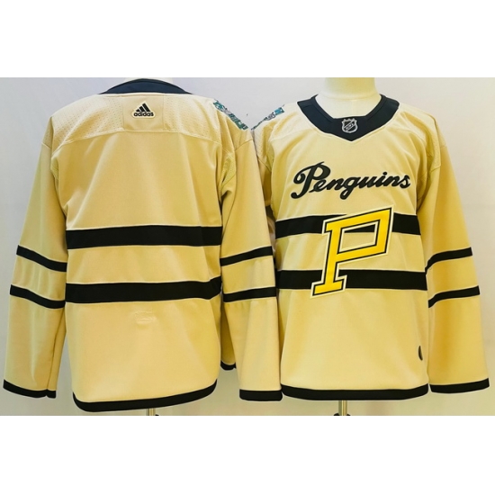 Men Pittsburgh Penguins Blank White 2022 #23 Reverse Retro Stitched NHL Jersey->vancouver canucks->NHL Jersey