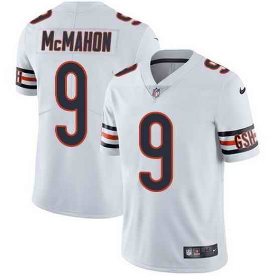 Men Chicago Bears #9 Jim McMahon White Vapor Untouchable Limited Stitched Jersey->buffalo bills->NFL Jersey
