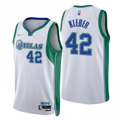Dallas Dallas Mavericks #42 Maxi Kleber Men’s Nike White 2021/22 Swingman NBA Jersey – City Edition Men’s->youth nba jersey->Youth Jersey