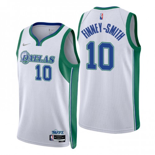 Dallas Dallas Mavericks #10 Dorian Finney-Smith Men’s Nike White 2021/22 Swingman NBA Jersey – City Edition Men’s->youth nba jersey->Youth Jersey