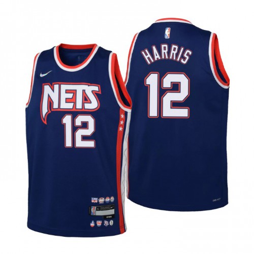Brooklyn Brooklyn Nets #12 Joe Harris Youth Nike Navy 2021/22 Swingman Jersey – City Edition Youth->women nba jersey->Women Jersey