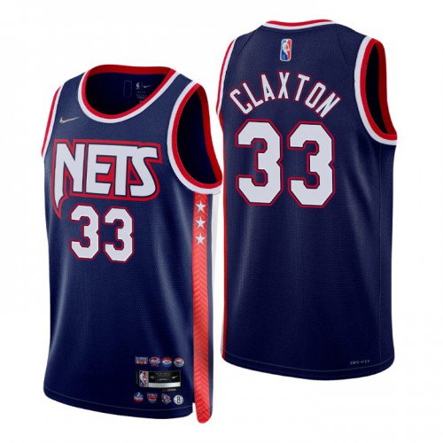 Brooklyn Brooklyn Nets #33 Nicolas Claxton Men’s Nike Navy 2021/22 Swingman NBA Jersey – City Edition Men’s->youth nba jersey->Youth Jersey