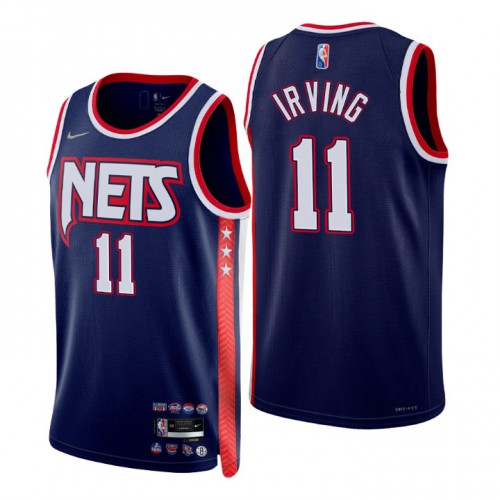 Brooklyn Brooklyn Nets #11 Kyrie Irving Men’s Nike Navy 2021/22 Swingman NBA Jersey – City Edition Men’s->women nba jersey->Women Jersey
