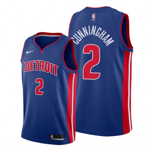Detroit Detroit Pistons #2 Cade Cunningham Blue Jersey 2021 NB.1 Men’s->youth nba jersey->Youth Jersey
