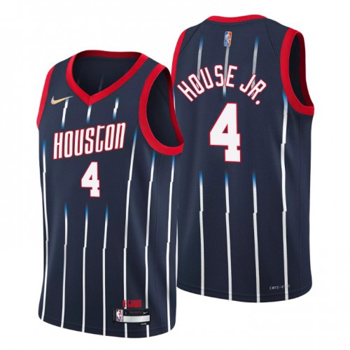 Houston Houston Rockets #4 Danuel House Jr. Men’s Nike Navy 2021/22 Swingman NBA Jersey – City Edition Men’s->youth nba jersey->Youth Jersey
