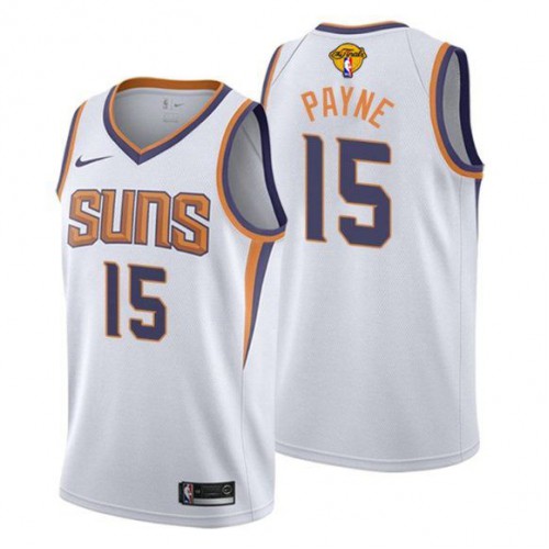 Nike Phoenix Suns #15 Cameron Payne Men’s 2021 NBA Finals Bound Swingman Association Edition Jersey White Men’s->phoenix suns->NBA Jersey