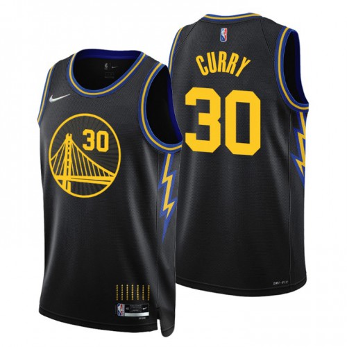 Golden State Golden State Warriors #30 Stephen Curry Men’s Nike Black 2021/22 Swingman NBA Jersey – City Edition Men’s->golden state warriors->NBA Jersey