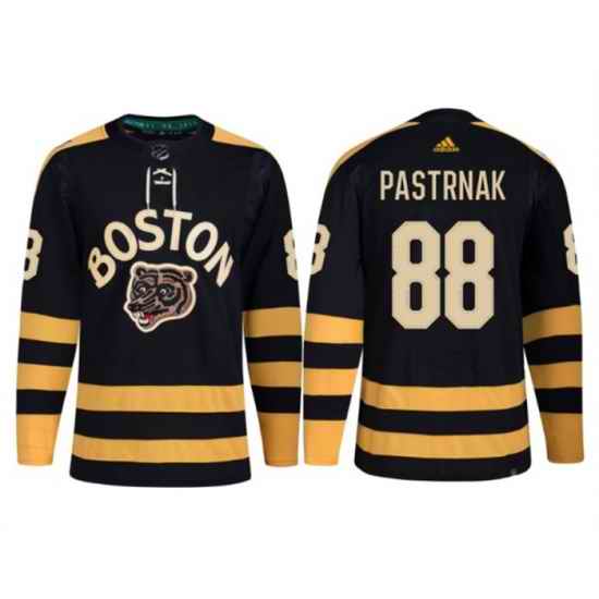 Men Boston Bruins #88 David Pastrnak Black Classic Primegreen Stitched Jersey->buffalo sabres->NHL Jersey