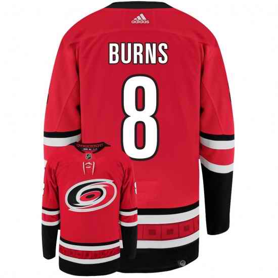 Men Carolina Hurricanes #8 Brent Burns Red Stitched Jersey->carolina hurricanes->NHL Jersey